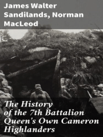 The History of the 7th Battalion Queen's Own Cameron Highlanders