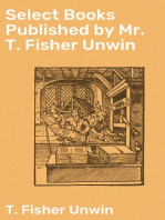 Select Books Published by Mr. T. Fisher Unwin