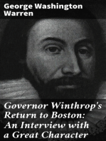 Governor Winthrop's Return to Boston