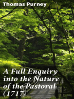 A Full Enquiry into the Nature of the Pastoral (1717)