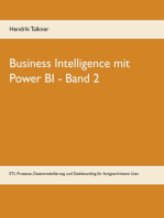 Business Intelligence mit Power BI: ETL Prozesse, Datenmodellierung und Dashboarding für fortgeschrittene User