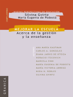 Mejorar la escuela: Acerca de la gestión y de la enseñanza