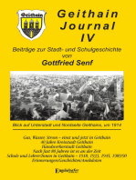GEITHAIN JOURNAL IV: Beiträge zur Stadt- und Schulgeschichte