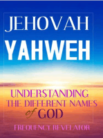 Jehovah Yahweh