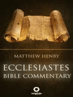 Ecclesiastes - Bible Commentary