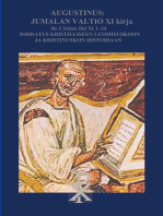 Augustinus: Jumalan Valtio XI Kirja De Civitate Dei: Johdatus kristilliseen luomisuskoon ja historiaan