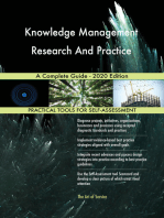Knowledge Management Research And Practice A Complete Guide - 2020 Edition