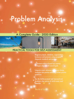 Problem Analysis A Complete Guide - 2020 Edition