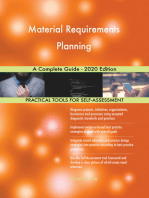 Material Requirements Planning A Complete Guide - 2020 Edition