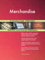 Merchandise A Complete Guide - 2020 Edition