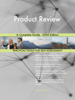 Product Review A Complete Guide - 2020 Edition