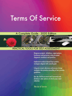 Terms Of Service A Complete Guide - 2020 Edition