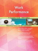 Work Performance A Complete Guide - 2020 Edition