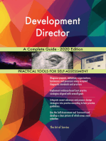 Development Director A Complete Guide - 2020 Edition