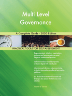 Multi Level Governance A Complete Guide - 2020 Edition