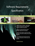 Software Requirements Specification A Complete Guide - 2020 Edition