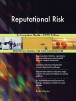 Reputational Risk A Complete Guide - 2020 Edition