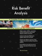 Risk Benefit Analysis A Complete Guide - 2020 Edition