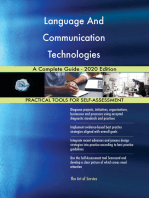 Language And Communication Technologies A Complete Guide - 2020 Edition