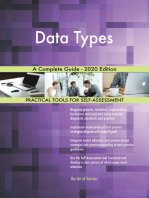 Data Types A Complete Guide - 2020 Edition