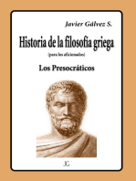 HISTORIA DE LA FILOSOFIA GRIEGA