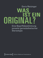 Was ist ein Original?: Eine Begriffsbestimmung jenseits genieästhetischer Stereotype