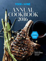 Food & Wine Annual Cookbook 2016