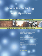 Information Technology Audit Operations A Complete Guide - 2020 Edition