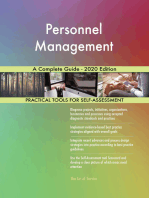 Personnel Management A Complete Guide - 2020 Edition