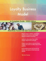 Loyalty Business Model A Complete Guide - 2020 Edition
