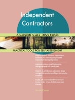 Independent Contractors A Complete Guide - 2020 Edition