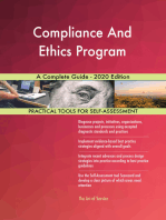 Compliance And Ethics Program A Complete Guide - 2020 Edition