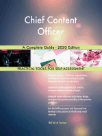 Chief Content Officer A Complete Guide - 2020 Edition