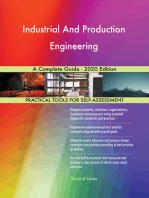 Industrial And Production Engineering A Complete Guide - 2020 Edition