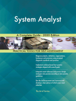 System Analyst A Complete Guide - 2020 Edition