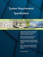 System Requirements Specification A Complete Guide - 2020 Edition