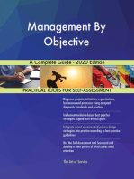 Management By Objective A Complete Guide - 2020 Edition