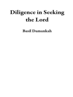 Diligence in Seeking the Lord