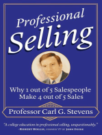 Professional Selling: Why 1 out of 5 Salespeople Make 4 out of 5 Sales