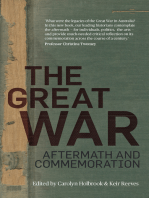 The Great War: Aftermath and Commemoration