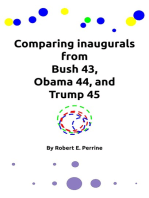 Comparing inaugurals from Bush 43, Obama 44, and Trump 45