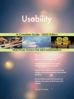 Usability A Complete Guide - 2020 Edition