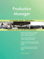 Production Manager A Complete Guide - 2020 Edition