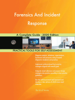 Forensics And Incident Response A Complete Guide - 2020 Edition