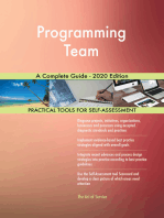 Programming Team A Complete Guide - 2020 Edition