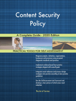 Content Security Policy A Complete Guide - 2020 Edition