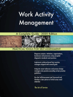 Work Activity Management A Complete Guide - 2020 Edition