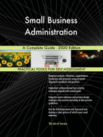 Small Business Administration A Complete Guide - 2020 Edition