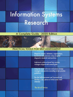 Information Systems Research A Complete Guide - 2020 Edition