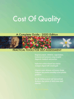 Cost Of Quality A Complete Guide - 2020 Edition